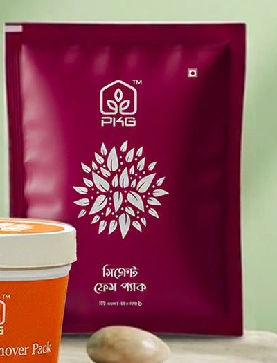 অফিসিয়াল কভার থেকে PKG ফেস প্যাকের ছবি